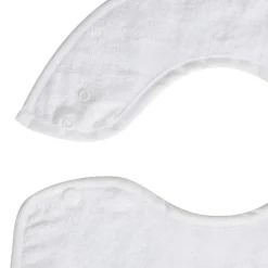 Soft Bibs with Snaps Set of 6