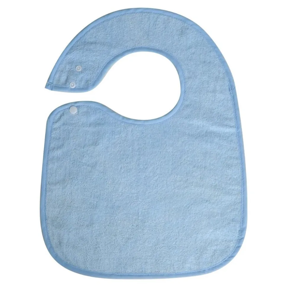 Soft Bibs with Snaps Set of 6