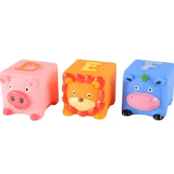 Soft Critters Pop Blocks 6 Pieces