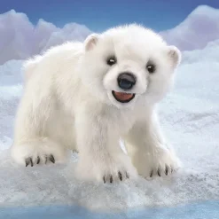 Soft Polar Bear Hand Puppet