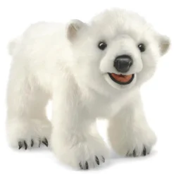 Soft Polar Bear Hand Puppet
