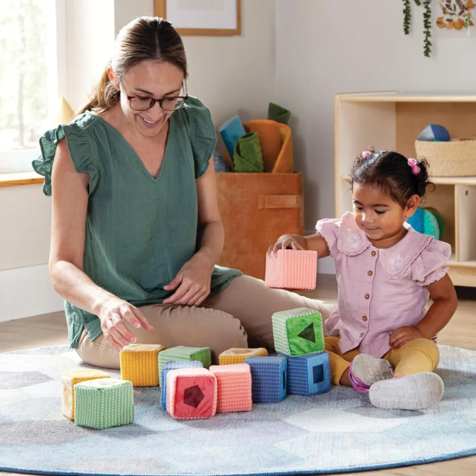 Soft Shape and Color Blocks Set of 12