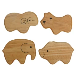 Soft Sounds Wooden Animal Shakers Set of 4