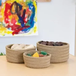 Soft Storage Nesting Baskets Set of 3