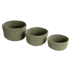 Soft Storage Nesting Baskets Set of 3