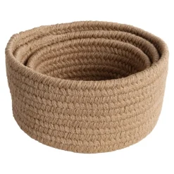 Soft Storage Nesting Baskets Set of 3