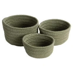 Soft Storage Nesting Baskets Set of 3