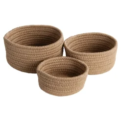 Soft Storage Nesting Baskets Set of 3