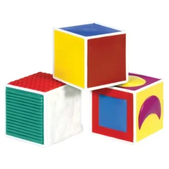 Soft Tactile and Sensory Blocks Set of 3