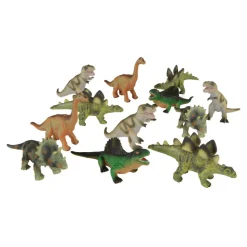 Soft Textured Dinosaurs Set 12 Pieces