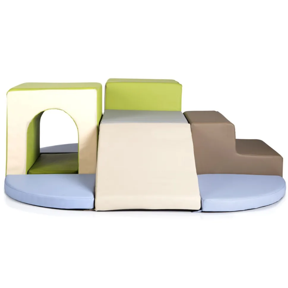 Soft Toddler Arches and Slide Climber