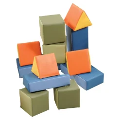 Soft Vinyl Building Blocks 12 Pieces