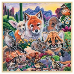 Solar System & Desert Friends 48-Piece Fun Facts Puzzles