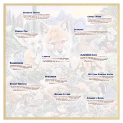 Solar System & Desert Friends 48-Piece Fun Facts Puzzles