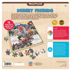 Solar System & Desert Friends 48-Piece Fun Facts Puzzles