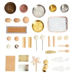 Sound and Play Toddler Loose Parts STEM Kit 34 Pieces