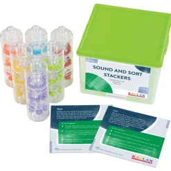Sound and Sort Stackers 18 Pieces
