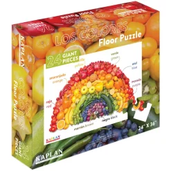 Spanish & Bilingual 24-Piece Floor Puzzles