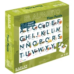 Spanish & Bilingual 24-Piece Floor Puzzles