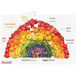 Spanish & Bilingual 24-Piece Floor Puzzles