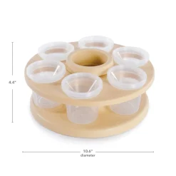 Spinning Tabletop Art Storage