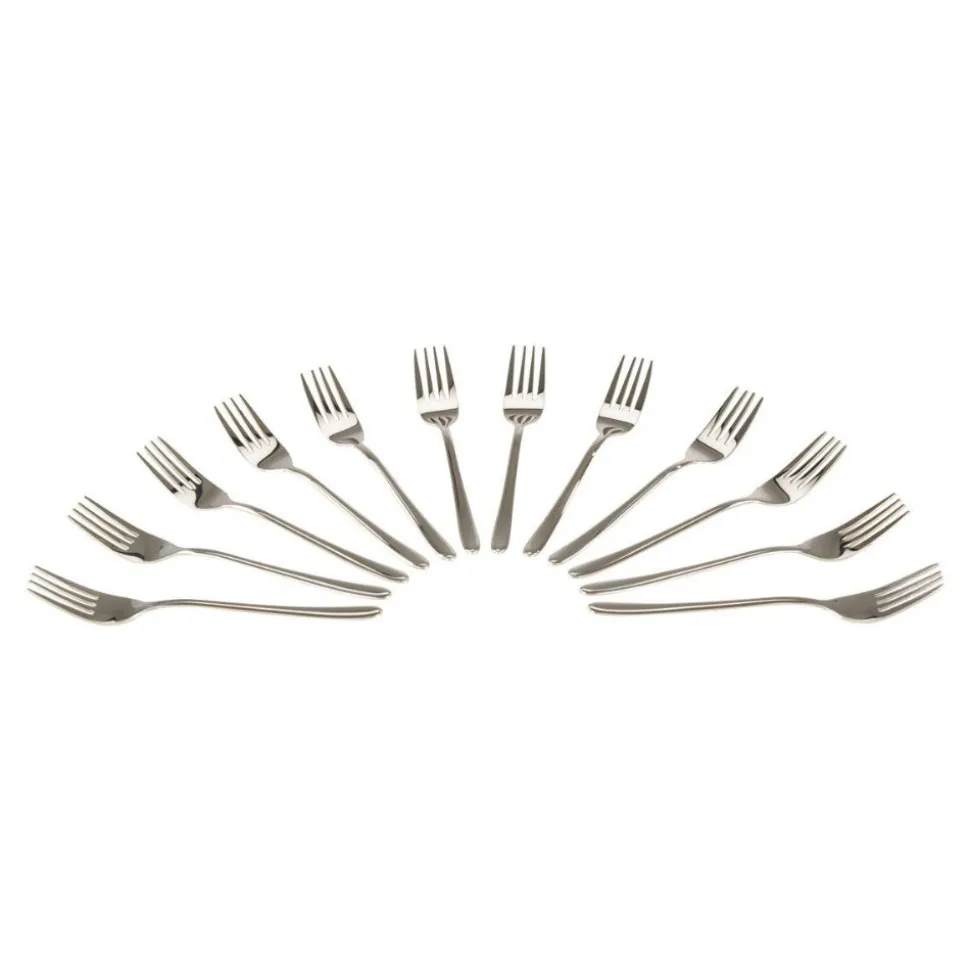 Stainless Steel Child's Fork Set of 12