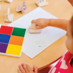 Stamp Pad with 6 Colors