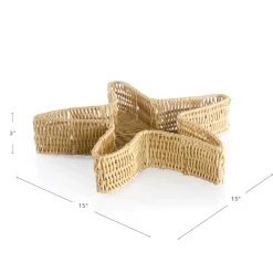 Starfish Washable Wicker Basket