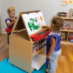 2-Station Art Easel