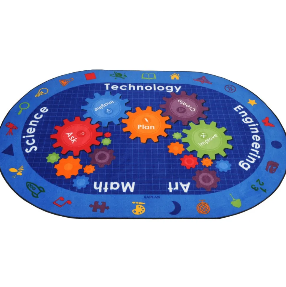 STEAM KID$ Value PLUS Rugs Oval
