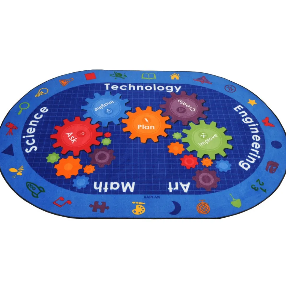STEAM KID$ Value PLUS Rugs Oval