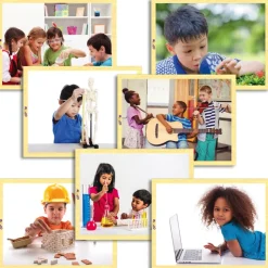STEAM Wooden Puzzle Set Set of 7