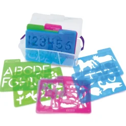 Stencil Mill Collection of Alphabets, Numbers, Animals, People and more