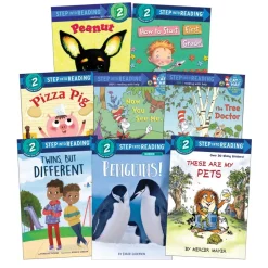 Step Into Reading Books Level 2 Set of 8