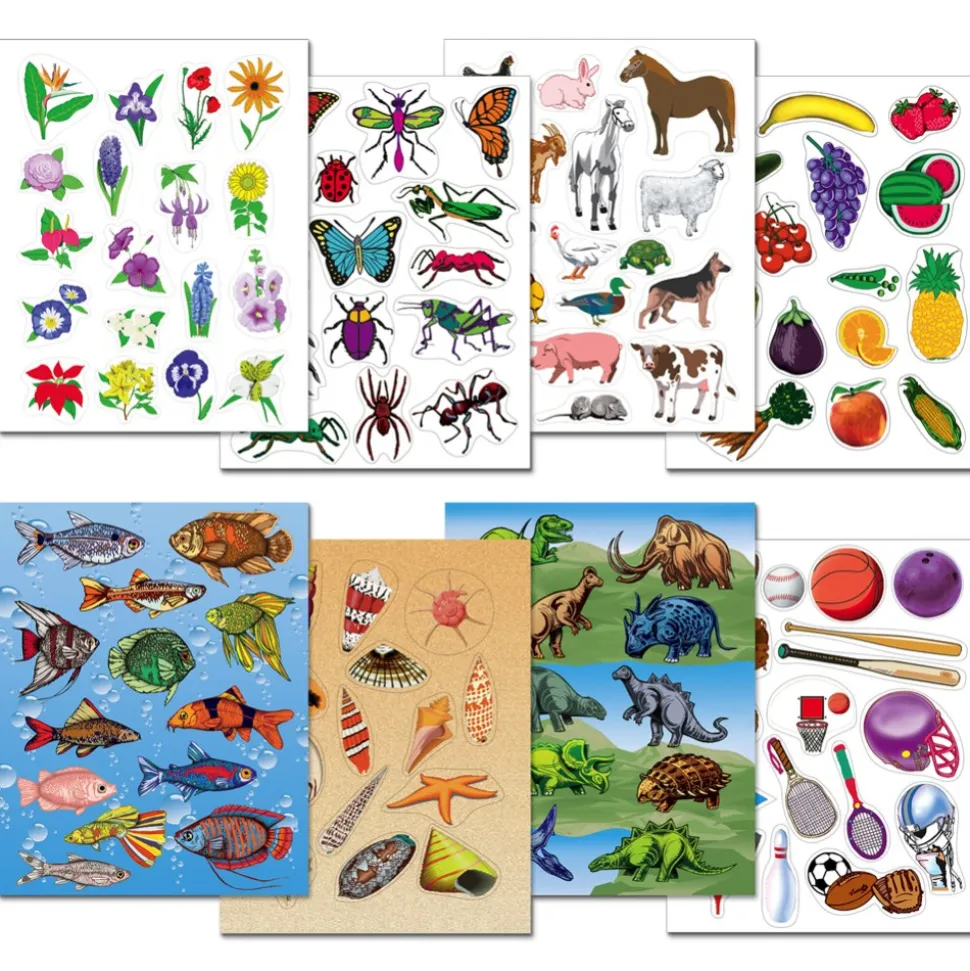 Stickers Variety Pack 24 Sheets