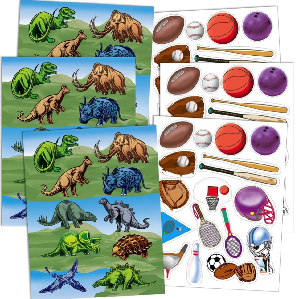 Stickers Variety Pack 24 Sheets