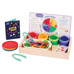 Stir & Sort Food Court Fine Motor Game
