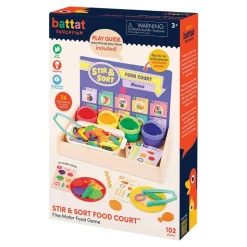 Stir & Sort Food Court Fine Motor Game