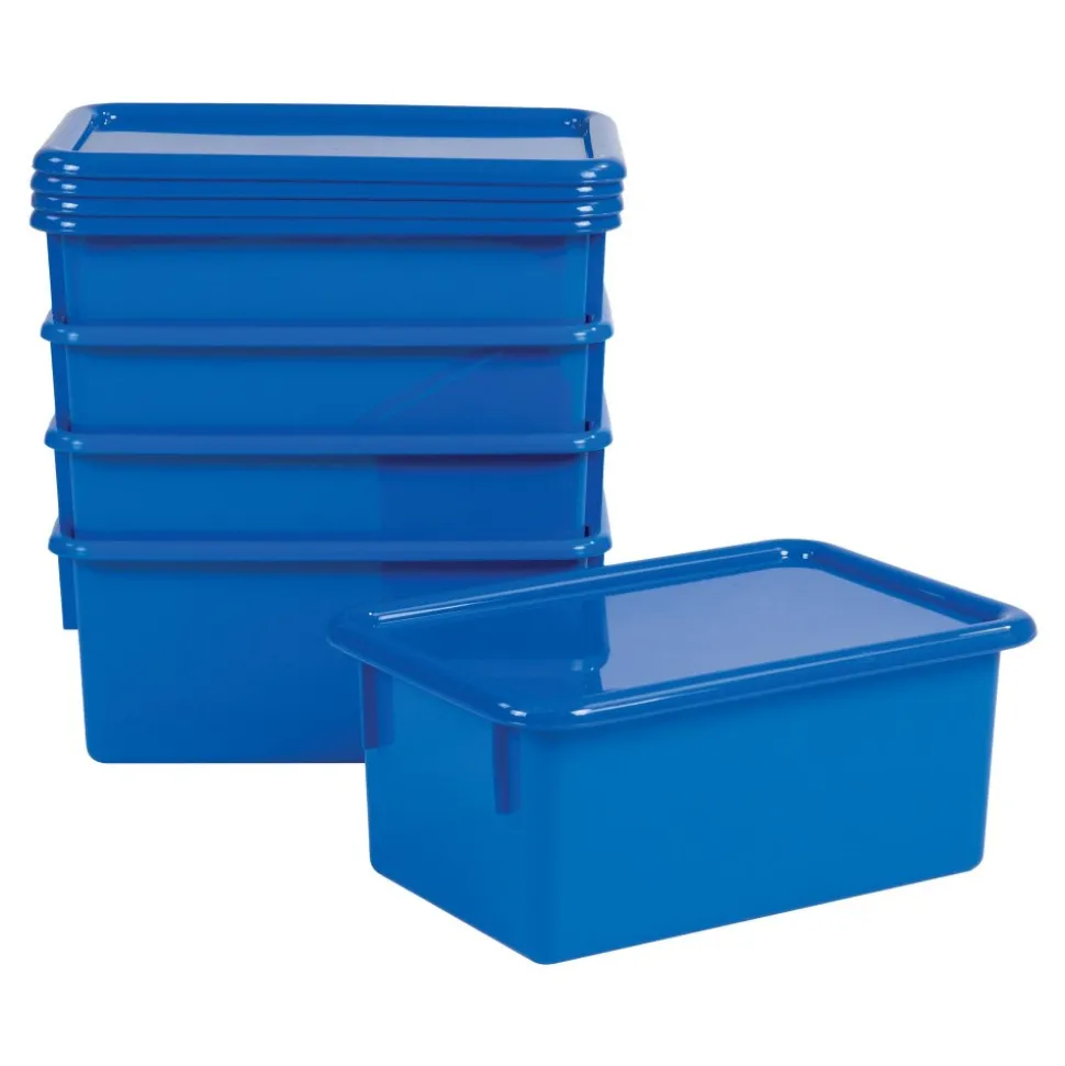 Storage Bins with Lids Set of 5