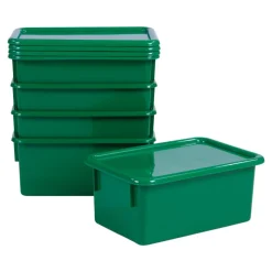 Storage Bins with Lids Set of 5