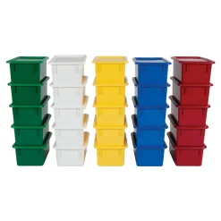 Storage Bins with Lids Set of 5