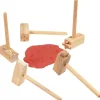 Sturdy Wooden Clay Hammers Set of 5