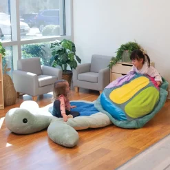 Sunny the Giant Sensory Sea Turtle Plush