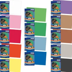Sunworks 12" x 18" Construction Paper Assorted Pack 700 Sheets