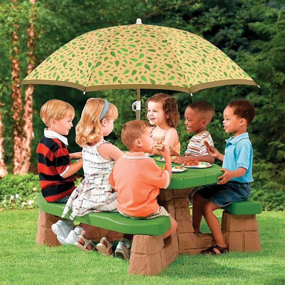 Table and Umbrella