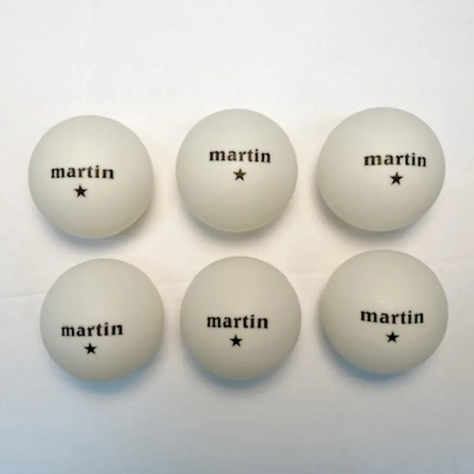Table Tennis Balls Set of 6