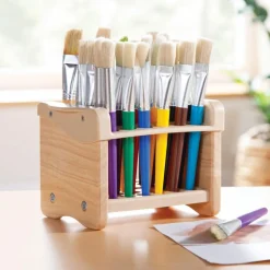 Tabletop Paintbrush Stand