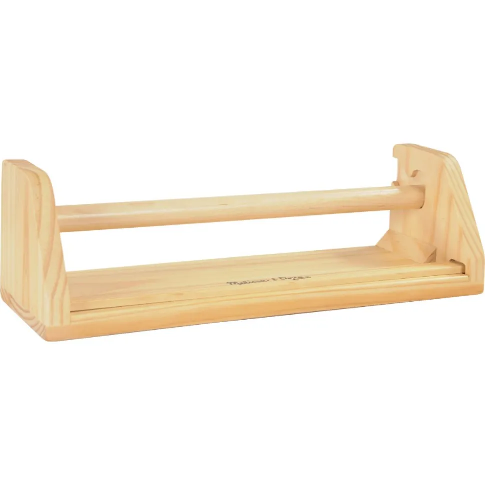 Tabletop Wooden Paper Roll Dispenser