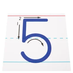 Tactile Number Cards
