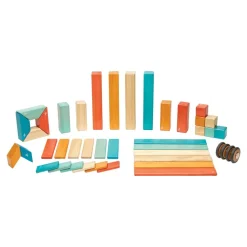 Tegu Sunset Magnetic Wooden Blocks 42 Pieces